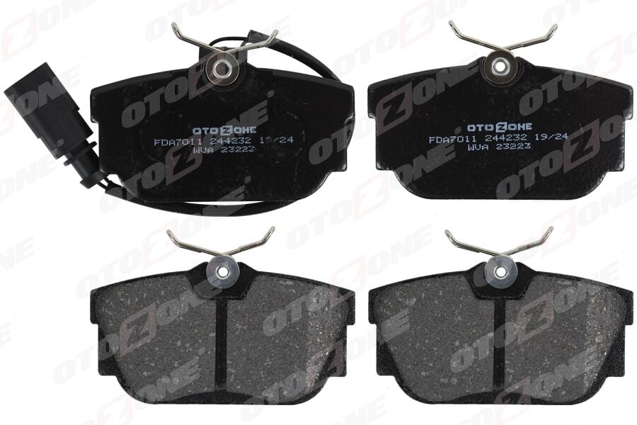 OTOZONE FDA7011 ARKA BALATA FİŞLİ TRANSPORTER T4-CARAVELLE 2.4 2.5 TDI 90-03 GDB1369 - Görsel 1