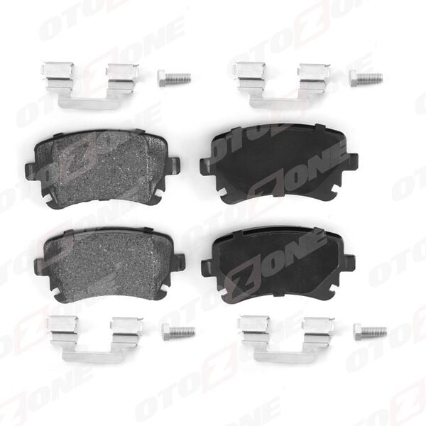 OTOZONE FDA7019-R ARKA BALATA VW TRANSPORTER T5 03 >09 > A4 04-09 A6 04-11 A8 03-10 CİVATA TAKIMLI - Görsel 1