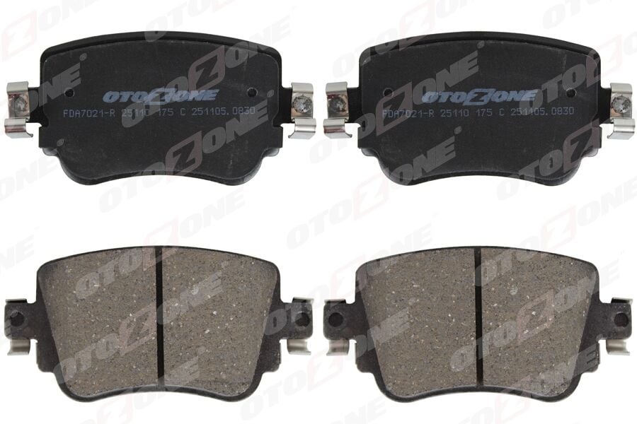 OTOZONE FDA7021-R ARKA BALATA VW CADDY IV 1.0TSI-1.2TSI-1.4TSI-1.6TDI-2.0TDI 15 > AUDI A1 1.0TFSI-1.2TFSI-1.4TFSI 10 > - Görsel 1