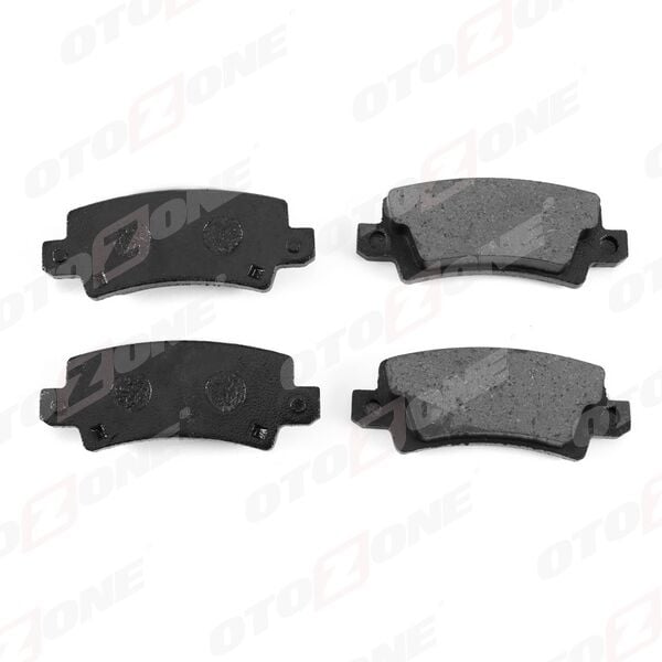 OTOZONE FDA9006-R ARKA FREN BALATA TOYOTA COROLLA 1.4L 1.6L 4ZZ-FE 3ZZ-FE ZZE120 ZZE121 VVTi 02-06 / 1.4L 1NDTV NDE120 04-06 - Görsel 1