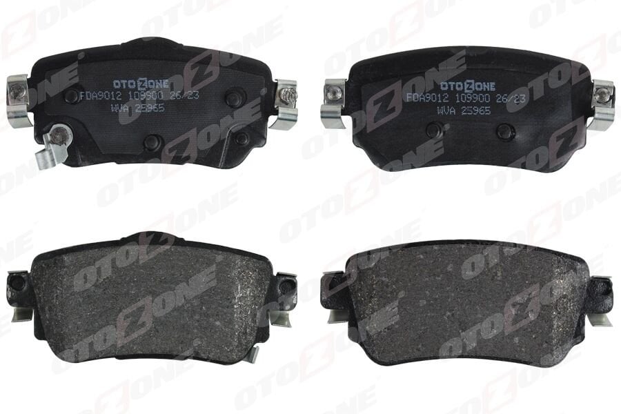 OTOZONE FDA9012 ARKA FREN BALATA RENAULT KADJAR 15> KOLEOS II 18> / NISSAN QASHQAI 1.6L Dci R9M dizel 11-> / X-TRAIL 1.6L Dci T32 12-> - Görsel 1