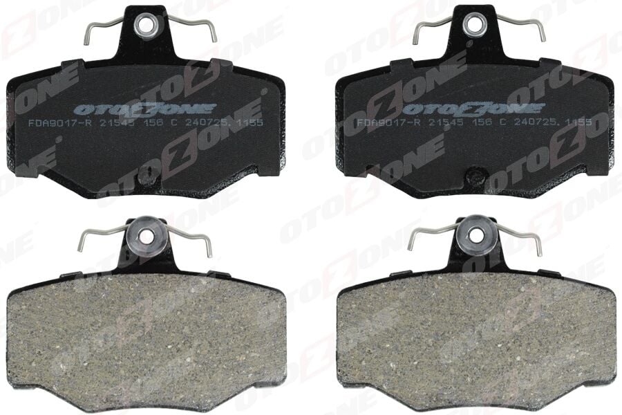 OTOZONE FDA9017-R ARKA FREN BALATA NISSAN ALMERA 1.5L QG15DE N16 02-> / PRIMERA 1.6L 2.0L GA16 SR20 P11 97-01 - Görsel 1