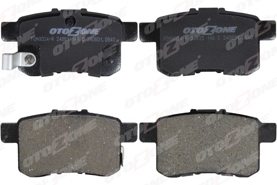OTOZONE FDA9024-R ARKA FREN BALATA HONDA ACCORD 2.0L R20A3 CU kasa 08-> - Aşınma ikaz soketli - Görsel 1