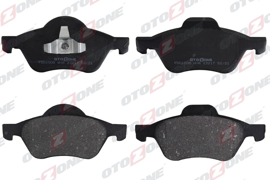 OTOZONE FDO1008 ÖN FREN BALATASI RENAULT LAGUNA II 01>05 LAGUNA III 07>15 MEGANE II 02> - Görsel 1