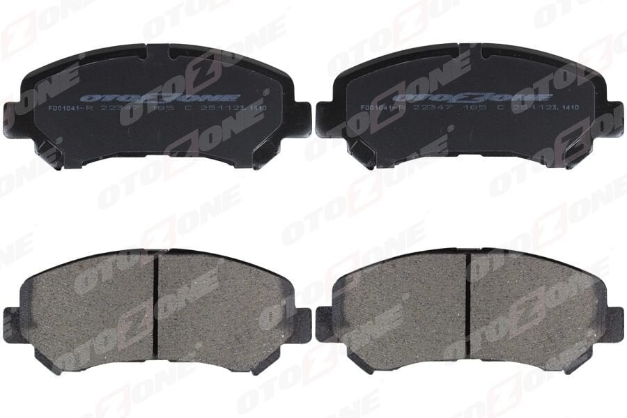 OTOZONE FDO1041-R ÖN FREN BALATASI RENAULT MEGANE IV 15> SCENIC IV 16> TALISMAN 15> ESPACE V 15> 1.2TCe 1.3TCe 1.5dCi 1.6dCi - Görsel 1