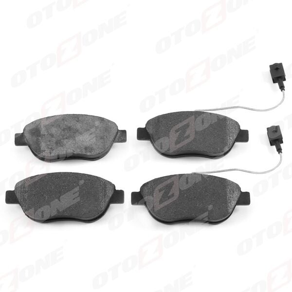 OTOZONE FDO2020-R1 ÖN FREN BALATASI FİŞLİ FIAT BRAVO II 08>14 EGEA HB 15> ALFA ROMEO MITO 08>15 LANCIA DELTA III 08> 14 1.3D MTJ 1.4TB 1.6D MTJ 1.9D MTJ 2.0D MTJ BÜYÜK TİP ÇİFT FİŞLİ CİVATA TAKIMLI - Görsel 1