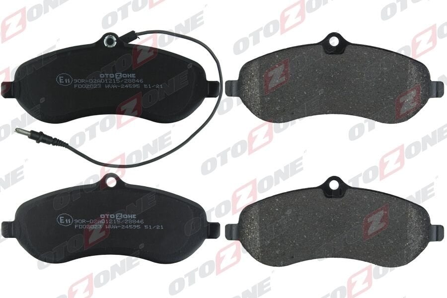 OTOZONE FDO2023 ÖN BALATA FİŞLİ EXPERT-SCUDO-JUMPY-1.6-2.0 MTJ 07 > ABS SİZ GDB1718 - Görsel 1
