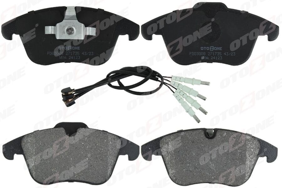 OTOZONE FDO3008 FREN BALATASI ON FORD MONDEO IV 07> S MAX GALAXY 07> VOLVO S60 II 1.5 T3 15>18 S80 II 2.0 08>12 V60 I 11>15 V70 III 09>15 XC70 II 09>12 . LAND ROVER FREELANDER II L359 RANGE ROVER EVOQUE L538 - Görsel 1