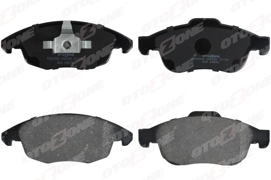 OTOZONE FDO4006 ÖN FREN BALATASI PEUGEOT PARTNER 08>11 P5008 09>17 CITROEN BERLINGO 08> C4 PICASSO 06>15 DS4 11>18 D S5 15>18 283mm - Görsel 1