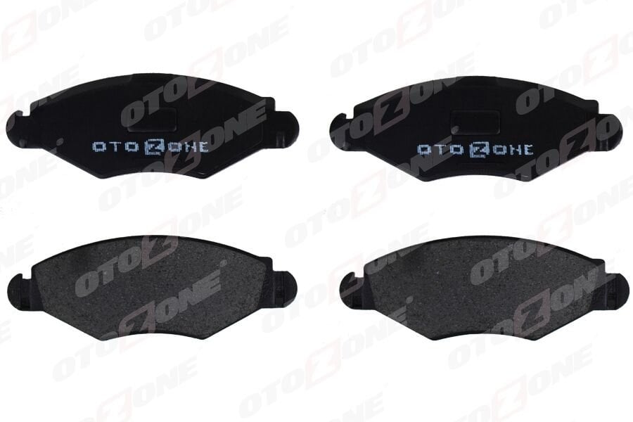 OTOZONE FDO4012 ÖN FREN BALATASI PEUGEOT P206 1.4 1.6 09/98> P306 1.4 1.6 5/93> KULAKLARI DELİKSİZ - Görsel 1