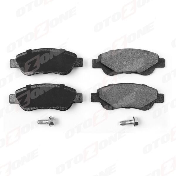 OTOZONE FDO4042-R ÖN BALATA P107 06/05 > P108 14 >C1 1.0 1.4HDİ 6.05 > 1.0 1.2VTİ 14 > TOYOTA AYGO 1.0 1.4 HDİ 7.05 > civata takımlı - Görsel 1