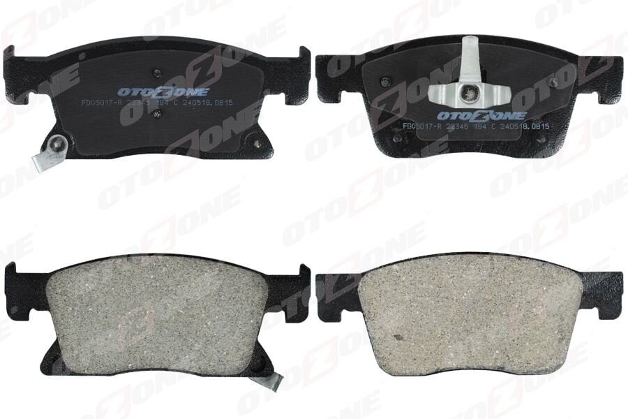 OTOZONE FDO5017-R ÖN BALATA ASTRA K 15>22 16 inc 155.2x62.3x19.5 METAL İNDİKATÖRLÜ - Görsel 1