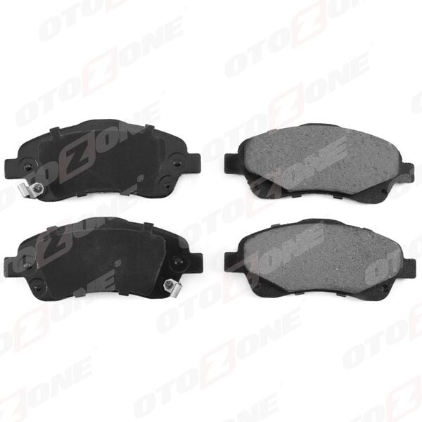 OTOZONE FDO8003-R ÖN FREN BALATA TOYOTA AVENSIS 2.0L 1AZ-FE 1AZFSE AZT250 03-08 / 1.6L 3ZZFE VVTi ZZT250 03-08 / VERS O 2.2L 2ADFTV AUR10 04-09 - Görsel 1