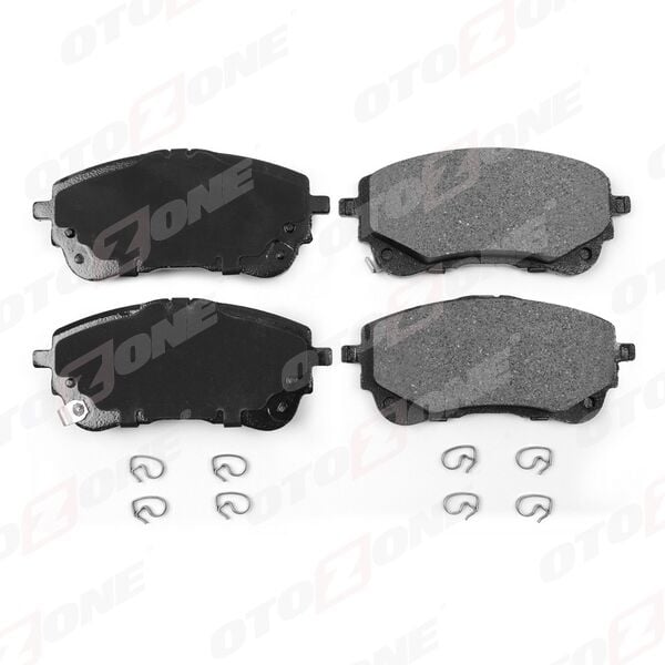 OTOZONE FDO9028-R ÖN FREN BALATA TOYOTA COROLLA 1.6L 1ZR-FAE ZRE210 19-> / 1.2L 8NR-FTS NRE210 / 1.8L 2ZR-FXE Hybrid Z WE211 ZWE219 19-> / YARIS CROSS 1.5L 20-> - Görsel 1