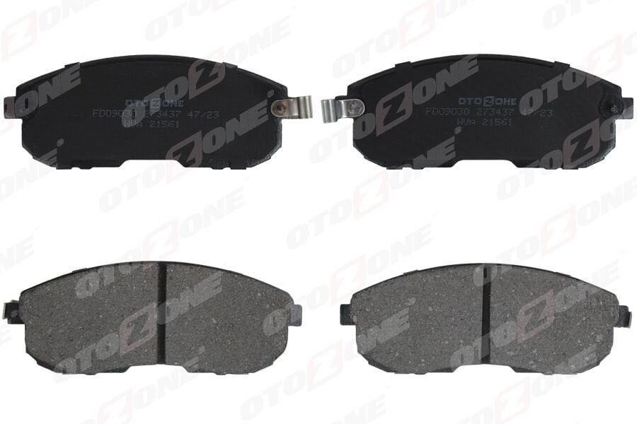 OTOZONE FDO9030 ÖN FREN BALATA NISSAN JUKE 1.6L HR16DE DIG-T F15 10-> 1.5L Dci F15 10-> / MAXIMA 2.0L VQ20DE DOHC A3 2 A33 V6 95-03 / 3.0L VQ30DE DOHC A32 V6 95-> / SUZUKI SX4 1.6L M16A VVT RW416 05-> - Görsel 1