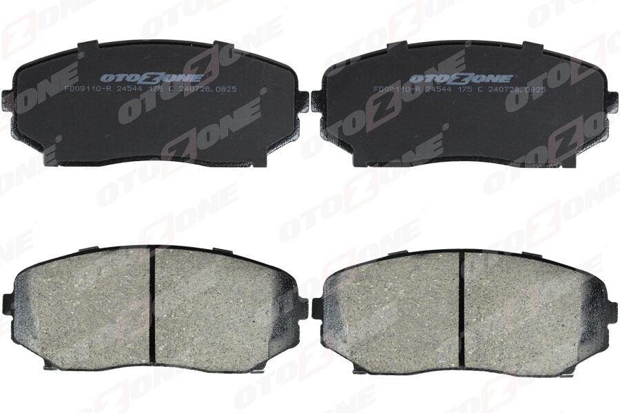 OTOZONE FDO9110-R ÖN FREN BALATA MITSUBISHI ECLIPSE CROSS 17-> / L200 2.2L 4N14 DI-D KL6T 19-> / OUTLANDER 2.4L 4B12 H ybird GG3W 18-> / MAZDA CX-9 3.7L CA TB 07-> - Görsel 1