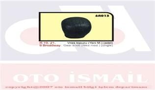 OZAR 6R013 VİTES TOPUZU R19-R21 - Görsel 1