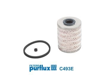 PURFLUX C493E YAKIT FİLTRESİ LGN II-ESPACE IV-MGN II-KNG 1.9 DCİ-MASTER II-MOVANO 2.8 DTİ-CARISMA-PRIMERA - Görsel 1