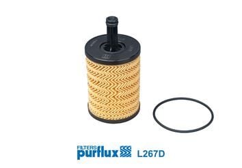 PURFLUX L267D YAĞ FİLTRESİ T5-T4-PASSAT-POLO-BORA-GOLF-JETTA-TOURAN-TIGUAN-CORDOBA-LEON-IBIZA-TOLEDO-CADDY- L267A - Görsel 1