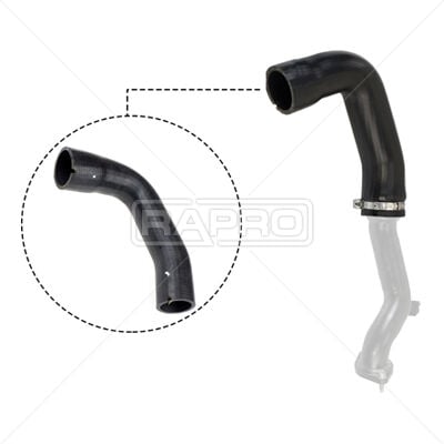 RAPRO 11530 TURBO HORTUMU TEK HORTUM FIAT DOBLO II 10> 1.6D MTJ 2.0D MTJ - Görsel 1