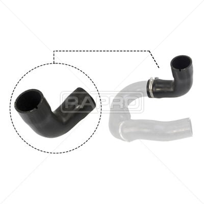 RAPRO 11591 TURBO HORTUMU DİRSEK FIAT DOBLO II 09> 1.6 MJTD-2.0 MJTD - Görsel 1