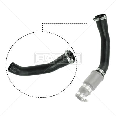 RAPRO 16245 TURBO HORTUMU BÜYÜK TRANSIT V347 V62 V363 2.2TDCI 100PS 125PS 155PS 2011 > PLASTİK PARCA HARİC - Görsel 1