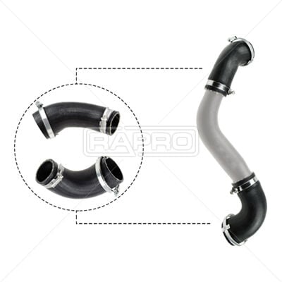 RAPRO 16280.K TURBO HORTUMU TAKIM FORD FOCUS-KUGA-C-MAX 2.0 TDCI 11> TAKIM ALT-ÜST - Görsel 1