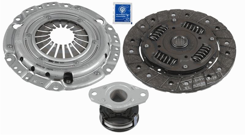 SACHS 3000842803 DEBRİYAJ SETİ SKODA FABIA 1.0-1.4-OCTAVIA 1.4 00-04 AZE-AME - Görsel 1