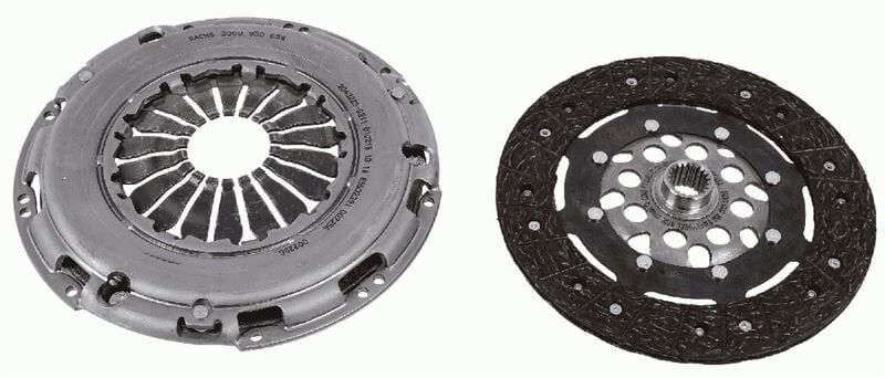 SACHS 3000950538 DEBRIYAJ SETI RULMANSIZ CAPTUR II 20>MEGANE IV 15> LODGY 12> DUSTER II 17> 1.5BLUE dCi K9K EURO6 CLIO V 19> 1.3TCe H5H - Görsel 1