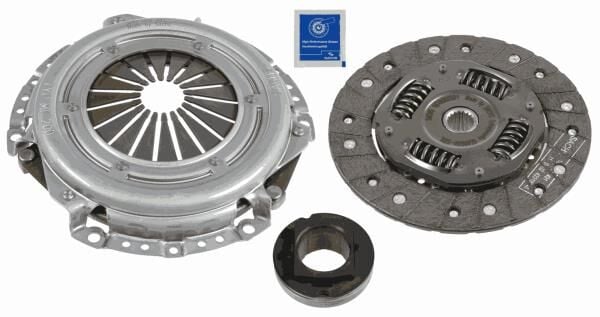 SACHS 3000951012 DEBRİYAJ SETİ P206-P207-P308-P307-PARTNER II-PARTNER TEPE-C2-C3 I-II-BERLINGO II-II-C3 PLURIEL-XSARA PICASSO-C4 B7 -DS4 TU5JP4 1.6 16V-NEMO-BIPPER-FIORINO TU3A 1.4 8V-DFM SUCCE 1.6 16V RULMANLI - Görsel 1