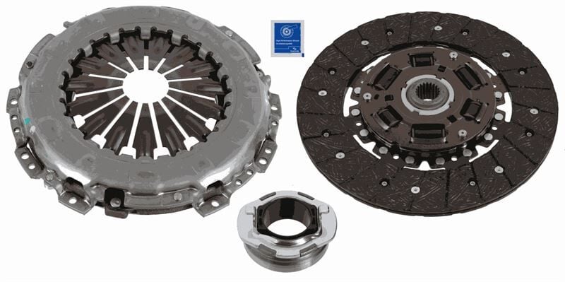 SACHS 3000951576 DEBRİYAJ SETİ BASKI DİSK BİLYA HYUNDAI ACCENT. ERA 1.5L CRDi dizel 06-> / GETZ MATRIX 1.5L CRDi di zel 06-> / KIA RIO 1.5L D4FA CRDİ 4 silindir 05-11 / CERATO 1.5L 1.6L CRDİ 4 silindir 05-> - Görsel 1