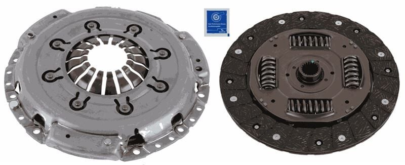 SACHS 3000951908 DEBRIYAJ SETI BASKI BALATA RENAULT MASTER II 01>06 TRAFIC II 01>06 OPEL VİVARO A 01>06 MOVANO A 01>06 1.9dCi F9Q - Görsel 1