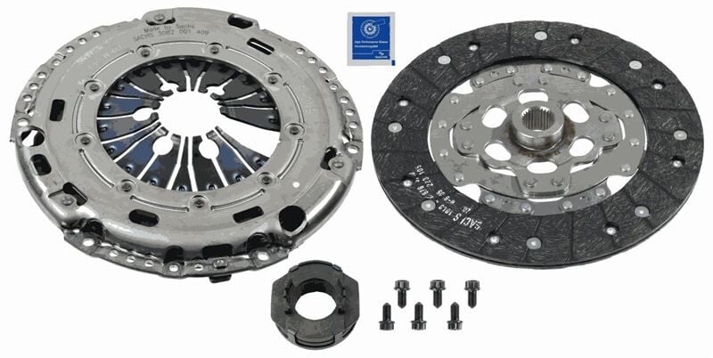 SACHS 3000970036 970001 DEBRİYAJ SETİ CADDY III-GOLF V-VI-JETTA III-A3-LEON1.6TDI-1.9TDI09> BKC.BLS.BLS/F.BXE-CAYC - Görsel 1