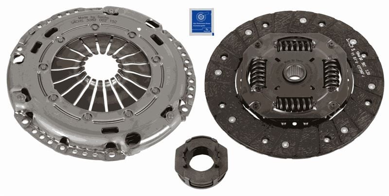 SACHS 3000970082 DEBRİYAJ SETİ BASKI DİSK GOLF V-VI-JETTA-PASSAT-SCIROCCO-TOURAN 1.4TSI 08> CAVD 228mm 3000970030 - Görsel 1