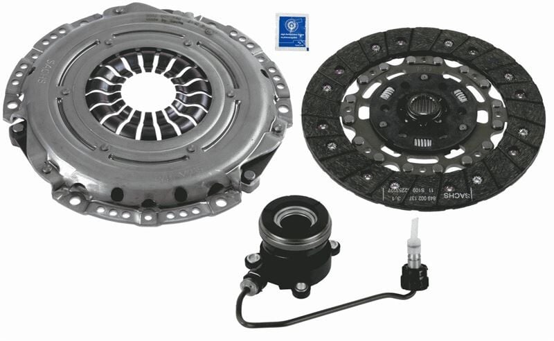 SACHS 3000990527 DEBRİYAJ SETİ HİDROLİK RULMAN BASKI DİSK BİLYA ASTRA J-INSIGNIA-ZAFIRA 1.6-1.6T-1.8 A16XER-A16LET-A18XER - Görsel 1