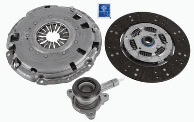 SACHS 3000990539 DEBRIYAJ SETI YENI KASA TRANSIT TTS 18 > 2.0 ECOBLUE YENI RANGER 18 > 2.0 ECOBLUE OYNAR GOBEK MODELI BINEK RULMANLI GK31 AD EA - Görsel 1