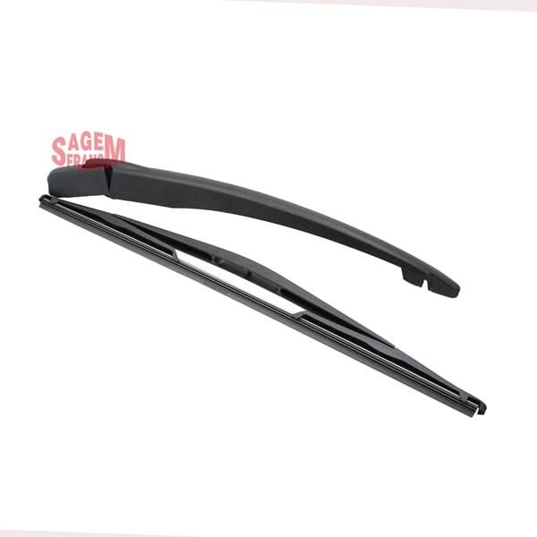 SAGEM 26512 SİLECEK KOLU SÜPÜRGELİ KOMPLE ARKA 405mm SANDERO I 08>15 - Görsel 1