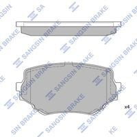 SANGSIN SP1535 ÖN FREN BALATA SUZUKI GRAND VITARA 2.0L J20A SQ420 5 kapı 98-05 / VITARA 2.0L H20A SV620 V6 94-98 - Görsel 1
