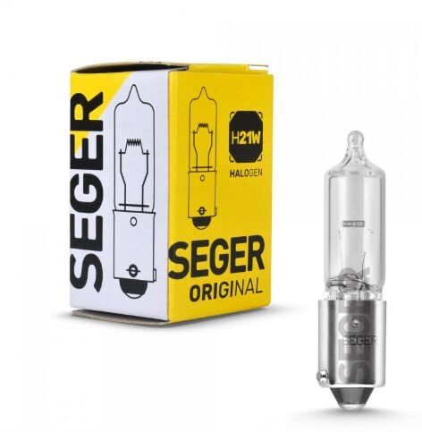 SEGER 208390 AMPUL H21W 12V 21W BAY9S STANDART YENİLEME - Görsel 1