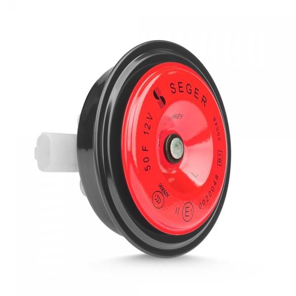 SEGER 50FK12.000.13 DİSK KORNA DİDİT KALIN SES 12V PEUGEOT CITROEN SOKETLİ SİCMA 3 SOKET - Görsel 1