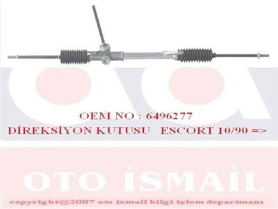 SISMAK 230211 DİREKSİYON KUTUSU MEKANİK ROT BAŞ SIZ ESCORT 10/90 > - Görsel 1