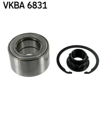 SKF VKBA6831 ÖN TEKER RULMANI KİT TOYOTA AVENSIS 1.6L 3ZZ-FE ZZT250 03-08 / COROLLA 1.4L 1.6L 4ZZ-FE 3ZZ-FE ZZE 120 ZZE121 VVTİ 02-06 / 1.4L 1ND-TV NDE120 04-06 RULMAN SEGMAN SOMUN - Görsel 1