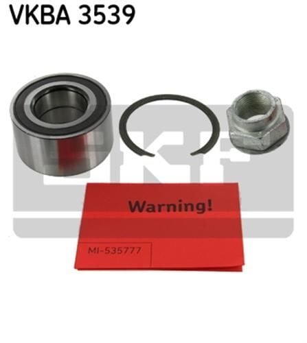 SKF VKBC20016 ÖN TEKER RULMANI DOBLO-LINEA-MAREA-FIORINO-BIPPER-NEMO-MEGANE II-CORSA D GRANDE PUNTO-PUNTO EVO-500-BRAVO ABS Lİ 37x72.043x37 - Görsel 1