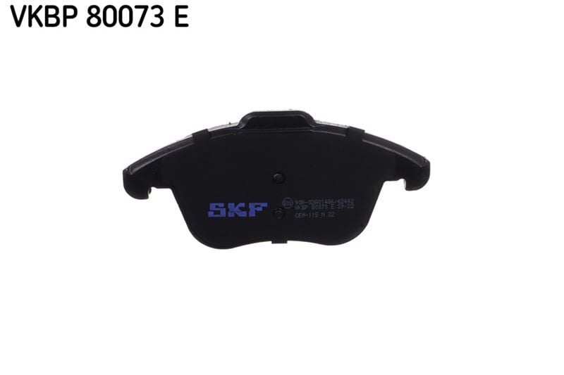 SKF VKBP80073E ÖN BALATA VW TIGUAN 1.4TSI-1.4TSI FWD-2.0TFSI-2.0TDI 07 >11 > SHARAN 10 > 1LJ-1ZD AUDI Q3 11 >13 > - Görsel 1