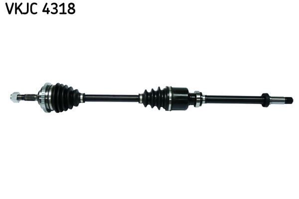 SKF VKJC4318 KOMPLE AKS SAĞ PEUGEOT P206 1.6i TU5 98>06 21x22x48T 886mm ABS Lİ - Görsel 1
