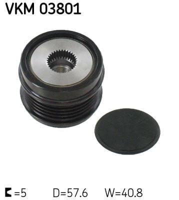 SKF VKM03801 ALTERNATOR KASNAGI MERCEDES W176 W246 C117 X156 - Görsel 1