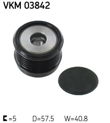 SKF VKM03842 ALTERNATOR KASNAGI MERCEDES W204 W205 W212 W213 C238 C253 X204 R172 - Görsel 1