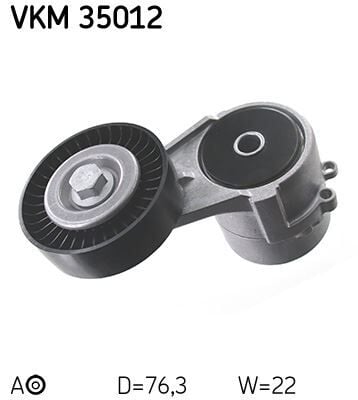 SKF VKM35012 ALTERNATÖR GERGİ RULMANI KÜTÜKLÜ ASTRA F-G-H-COMBO-CORSA B-C-ZAFIRA-VECTRA C 1.4-1.6-1.8i-1.8 16V - Görsel 1