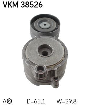 SKF VKM38526 KAYIS GERGI RULMANI MERCEDES W204 C218 W212 W463 W166 C292 X204 W221 B906 B907 B910 KUTUKLU - Görsel 1