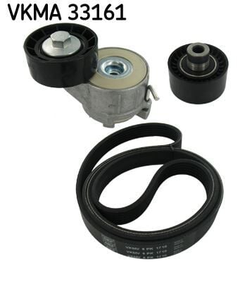 SKF VKMA33161 ALTERNATOR V KAYISI KITI BERLINGO II BERLINGO III PARTNER II PARTNER TEPE C5 X7 JUMPY III NEMO SCUDO III 407 DV6 1.6HDI 16V 206 BIPPER DV4TD 1.4HDI 06> - Görsel 1